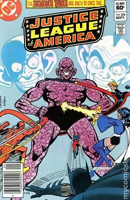 Buy Justice League Of America #206 FN 1982 Stock Image • 2.38£