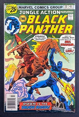 Buy Jungle Action (1972) #22 FN/VF (7.0) Black Panther 1st App Soul Strangler • 31.71£