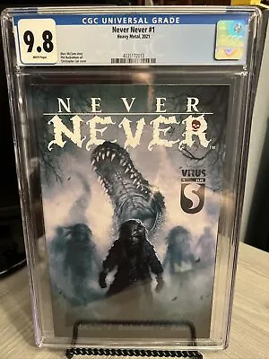 Buy Never Never #1 Heavy Metal Comics 1st Print  CGC 9.8 Rare 🔥🔥🔥 • 69.37£