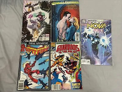 Buy Marvel Comic Bundle: Fantastic Four, Nova, Guardians Of The Galaxy, New Mutants • 0.99£