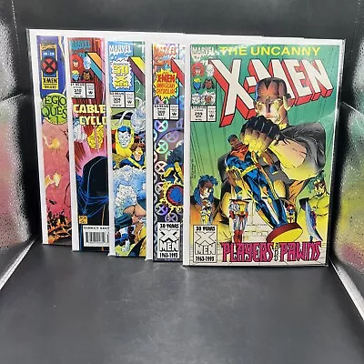 Buy Lot Of 5 - Uncanny X-Men #299, 300, 304, 310 & 320.  Marvel Comic Group(A39)(23) • 14.27£