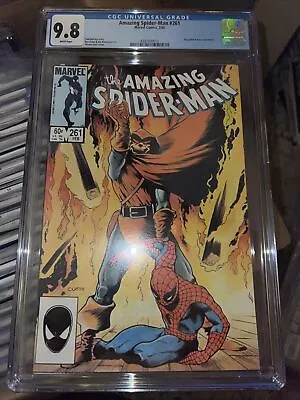 Buy Amazing Spider-Man #261 CGC 9.8 (1985) Hobgoblin & Rose Appearance! L@@K! • 160.82£