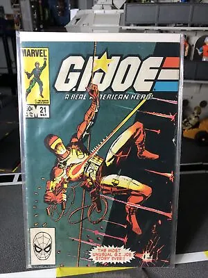 Buy G.I. Joe A Real American Hero #21 Silent Issue 1st Storm Shadow 1984 • 157.71£