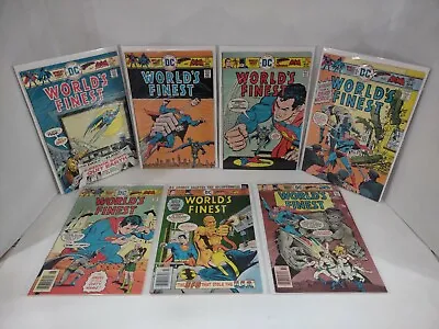 Buy Lot Of 7 Different Issues Of World's Finest 234-241 Superman Batman Atom DC JLA • 31.53£