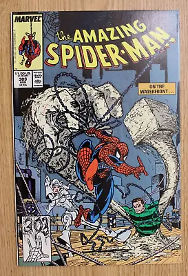 Buy The Amazing Spider-Man #303 (Marvel, 1988) Silver Sable App. VF • 8.03£