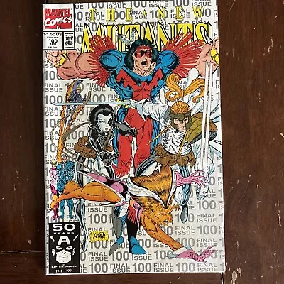 Buy The New Mutants #100 (Marvel Comics April 1991) NM/M. Vol 1 • 7.20£