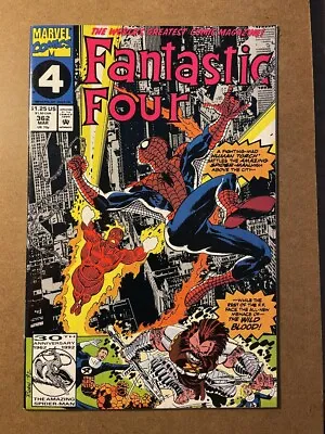 Buy Fantastic Four   # 362  Not Cgc Rated  Nm/m   9.2   1992  Modern Age • 3.20£