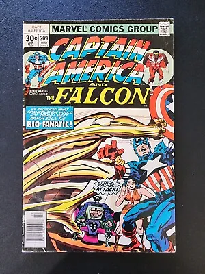 Buy Marvel Comics Captain America #209 May 1977 Jack Kirby 1st Arnim Zola • 11.12£