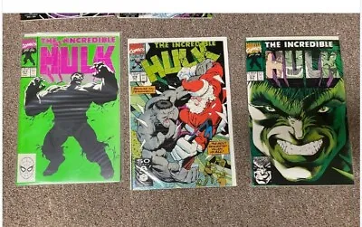 Buy Incredible Hulk #377 & 378 & 379 First Professor Hulk 1st Print Famous Issues • 15.18£