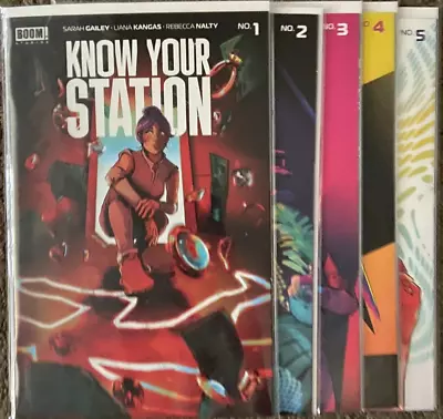 Buy Know Your Station 1-5 (Boom 2022) VF/NM Sarah Gailey • 15.93£