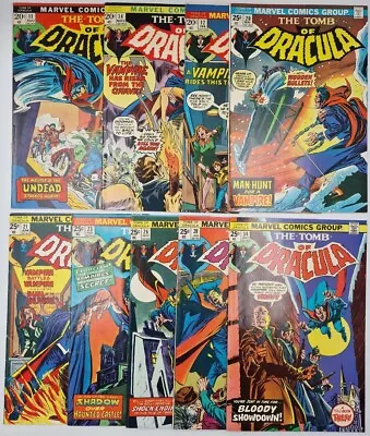 Buy X9 The Tomb Of Dracula #11-34 - Bronze Age Marvel Comics • 25£