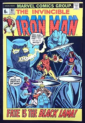 Buy IRON MAN (1968) #53 *First Appearance Of Black Lama* - Back Issue • 14.99£