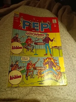 Buy Pep Comics 218 Silver Age 1968 The Archies Band Cover Betty And Veronica Pin-Ups • 15.85£