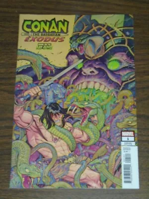Buy Conan The Barbarian Exodus #1 Marvel Comics Variant October 2019 • 3.29£
