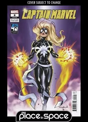 Buy Captain Marvel #8b - Sergio Davila Black Costume Variant (wk19) • 4.40£
