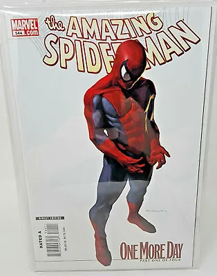 Buy Amazing Spider-man #544 Mephisto App Djurdjevic Variant One More Day *2007* 9.2 • 11.85£