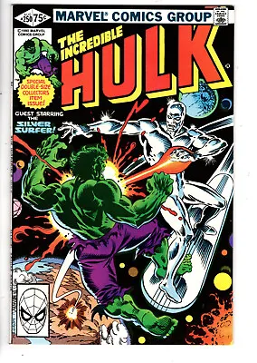 Buy Incredible Hulk #250 (1980) - Grade 9.4 - Silver Surfer Guest Appearance! • 70.99£