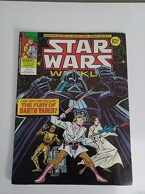 Buy MARVEL Star Wars Weekly Issue #42   UK - Nov 1978 - Bronze Age Comic - Rare Vg • 14.99£