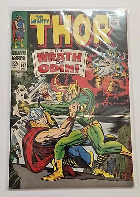 Buy Thor #147 Silver Age Beauty - Stan Lee - Origin Of Inhumans - Mid To High Grade • 64.05£