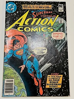 Buy Action Comics #509 (July 80') 28 Page Bonus Story Newsstand Issue • 3.94£
