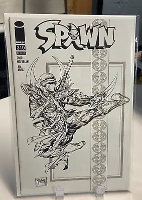 Buy Spawn #310 Todd McFarlane B&W Sketch Ninja Spawn Variant Image Comics 2020 • 5.82£