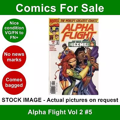 Buy Marvel Alpha Flight Vol 2 #5 Comic VG/FN+ 01 December 1997 • 3.99£