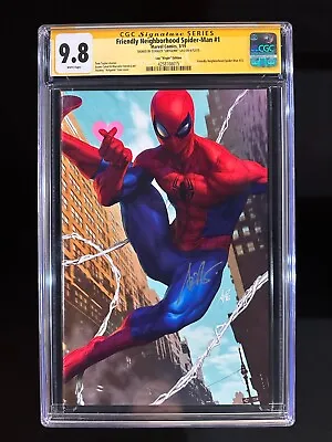 Buy Friendly Neighborhood Spider-Man #1 CGC 9.8 (2019) - Signed By Stanley Lau • 150.21£