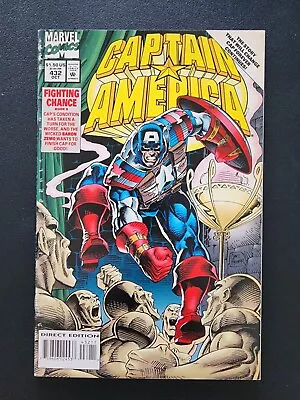 Buy Marvel Comics Captain America #432 October 1994 Dave Hoover Cover • 2.37£