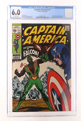 Buy Captain America #117 - Marvel Comics 1969 CGC 6.0 Origin And 1st Appearance Of T • 216.35£