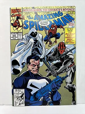 Buy The Amazing Spider-Man #355 Marvel Comics 1991 Punisher Night Thrasher NM 9.4 • 6.31£