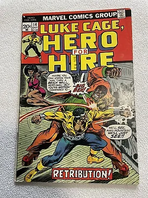 Buy Luke Cage, Hero For Hire (Marvel, 1973) #14 1st Big Ben VG/F • 6.33£