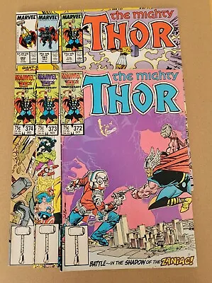 Buy The Mighty Thor #372 373 374 378 381 & 382 Marvel Comics Oct 1986 / Aug 1987 • 25£