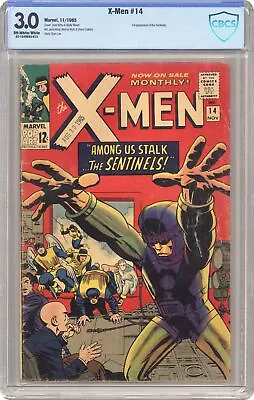 Buy Uncanny X-Men #14 CBCS 3.0 1965 22-1D49693-013 1st App. Sentinels • 238.53£