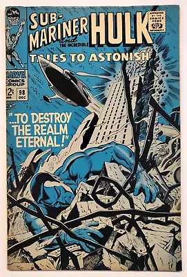 Buy Tales To Astonish #98 VG+   1st Series   1ST CAMEO APP OF LORD SETH!!   KEY!!! • 21.73£