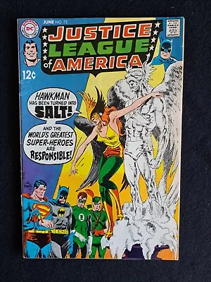 Buy Justice League Of America 72 Dc 1969 Joe Kubert Cover Superman Batman  • 19.71£