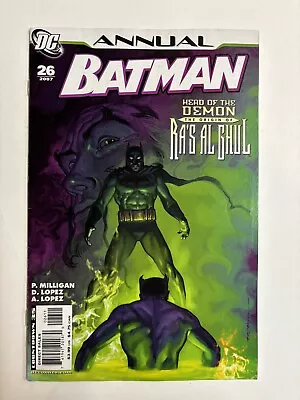 Buy Batman Annual #26 Nm (9.4 Or Better) Dc Comics October 2007 • 4.45£