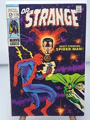 Buy Dr Strange #179 Marvel 1969 Spider-Man Appearance Nice 7.0 • 63.54£