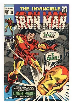 Buy Iron Man #21 FN- 5.5 1970 • 19.71£