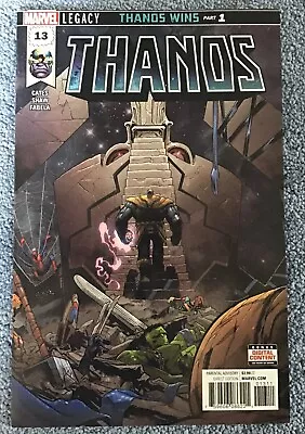 Buy Thanos #13 Donny Cates/ Geoff Shaw First App The Cosmic Ghost Rider Marvel 2018 • 95£