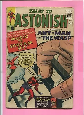 Buy Tales To Astonish # 47 - Ant-man & The Wasp - Stan Lee Script - Ditko/kirby Art • 29.99£