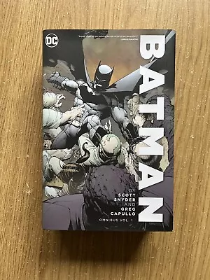 Buy Batman New 52 Omnibus By Scott Snyder & Greg Capullo (Like New) | DC Comics • 60£