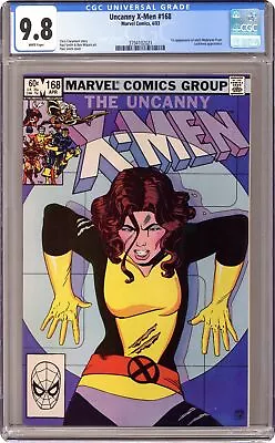 Buy Uncanny X-Men #168D CGC 9.8 1983 3794102021 1st App. Madelyne Pryor • 369.97£