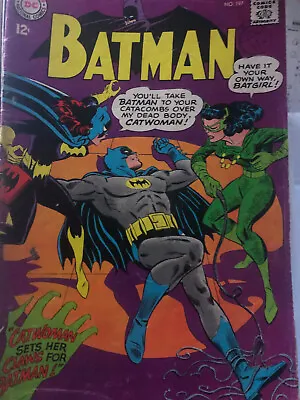 Buy Batman No. 197 (1967) 1st Batgirl In Batman Title! From Childhood Collection. • 30£