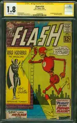 Buy Flash 133 CGC SS 1.8 Joe Giella 2nd Abra Kadabra Kid Flash App, 12/1962 • 319.80£