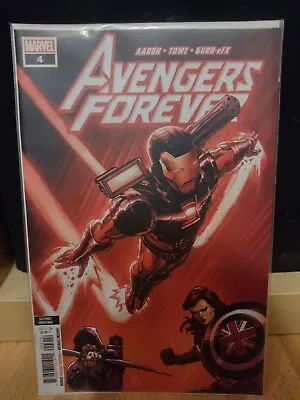 Buy Avengers Forever #4 VF Camuncoli 2nd Print Variant Cover W/Captain Carter (2022) • 3£