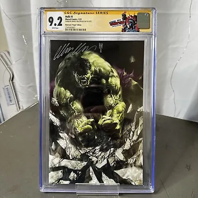 Buy Hulk #1 Illuminati Exclusive M. Mastrazzo Virgin CGC SS 9.2 NYCC Yellow Label! • 103.84£