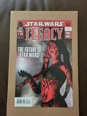 Buy Star Wars Legacy #0 NM 1st Cover Appearance Of Darth Talon Dark Horse Comic 2006 • 18.92£