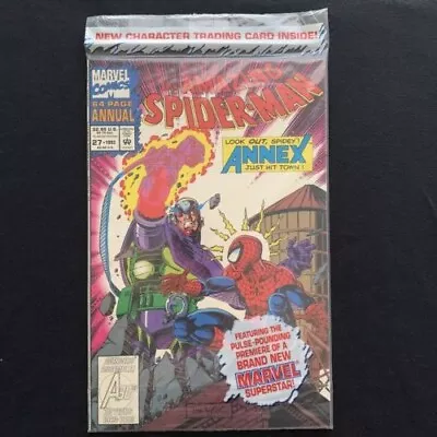 Buy AMAZING SPIDER-MAN ANNUAL #27 MARVEL 1993 SEALED + TRADING CARD ANNEX 1st App • 6.32£