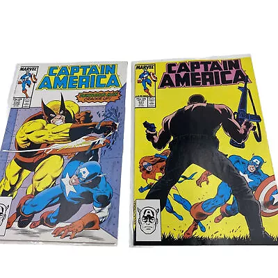 Buy Captain America-marvel Comics-1987 #330-331 Mint! • 14.39£
