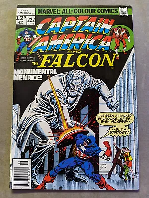 Buy Captain America And The Falcon #222, Marvel Comics, 1978, FREE UK POSTAGE • 8.99£